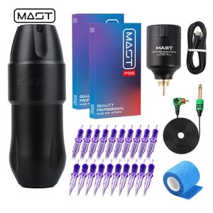 Machine Tour Pro Plus – stylo de tatouage sans fil, Kit Hine, Charge rapide, batterie Lcd Rechargeable Rca, ensemble d'aiguilles à cartouche