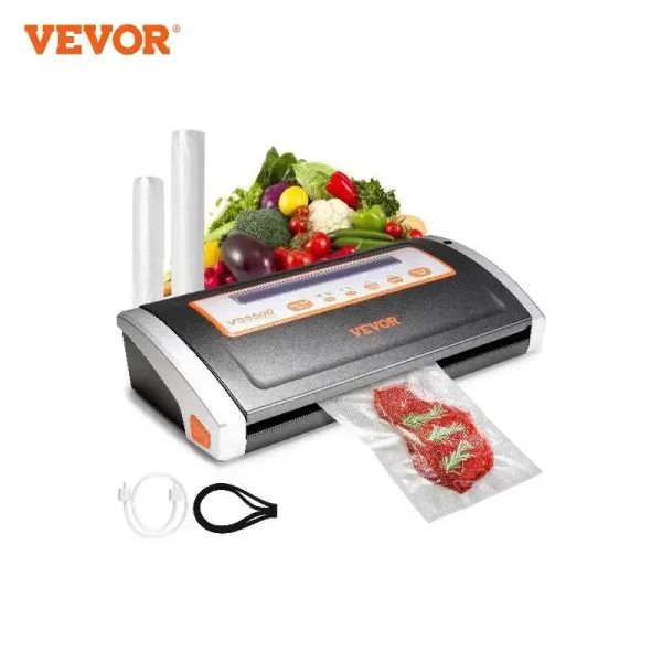 Machine Vevor Sceller Vacuum Sceller Machine 80KPA 130W POUVOI POUR LE STROCKAGE DES ALIMENTS SEC ET MUID