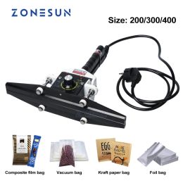 Machine Zonesun DirectTheat Spondy Machine de sellado de impulso Hommes Hommépano de aluminio Foil Kraft Paper Packing Seller Packer