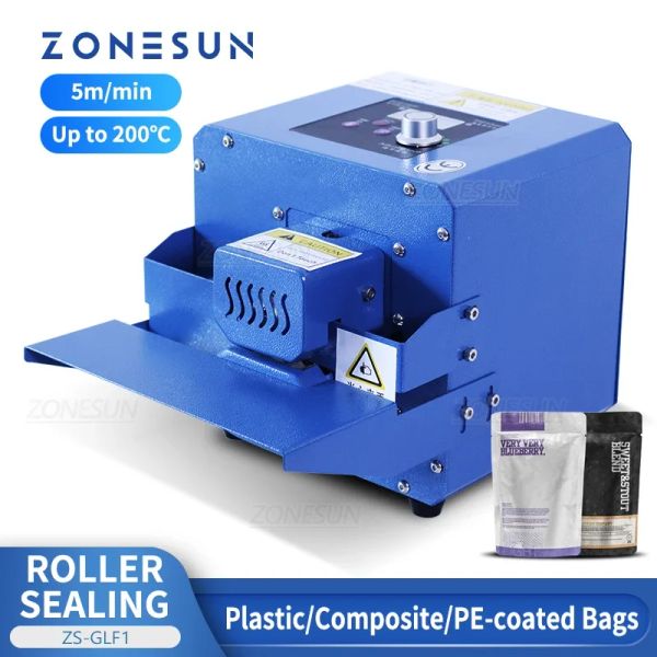 Zone de machine sur le scellant portable Sac de machine scellant en aluminium Foil composite Film en plastique PE Paper Food Sac Emballage ZSGLF1