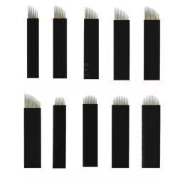 Machines 100pcs 12 14 16 18 U Forme Microblading à aiguille Tatouage Blades 3D MANUEL DE MANUEL DE MANUEL POUR PERMANENT ACCESSOIR