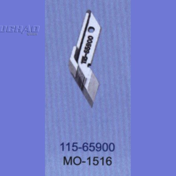Máquinas 11565900 STRONG.H marca REGIS para JUKI MO1516 hoja de esquina (acero de tungsteno) repuestos para máquina de coser industrial