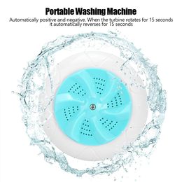 Machines 200 tr / min / min Machine à laver Mini voyage portable ménage à lave-linge échographie outil de nettoyage de blanchisse