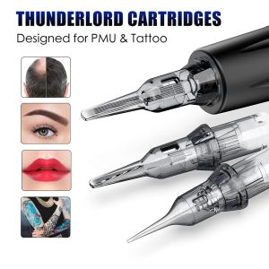 Machines 20pcs Tatouage Universal Needle Makeup Makeup Cartridge Needles For Tattoo Machine Rotary Pen Bildle Needle Nano 1R0.16mm