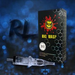 Machines Bigwasp Transparent Tattoo Needle Rl Disposable Disinfection Safety Tattoo Pen Agetle Tattoule Tattoo Needle Maquillage Permanent