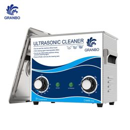 Machines Granbo Ultrasone reiniger 3.2l 180w Verwarming 110v / 220v 40khz Huishoudelijke echografie Sieraden Wasmachine Horloges Bril Pcb