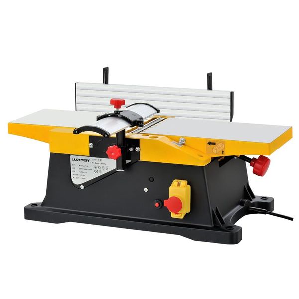 Máquinas LUXTER 1800w cepilladora eléctrica de madera multifuncional para carpintería máquina cepilladora eléctrica