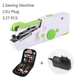 Machines Draagbare naaimachine Mini Multifunctionele handleiding Kleine sets voor nuttige handwerkdingen Loopband Naaien Huishoudelijk doe-het-zelf gereedschap