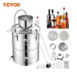 Machines Vevor 30 / 50L ACTEUR ACTEUR INOXEUX DISTILLER LOCATURE ESTUILLE ESSECTIVE BRESSION DIY WHISKY VIN BRANGE DISTRILLERY Utilisation de la maison