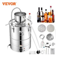 Máquinas Vevor 30/50L El alcohol destilador de alcohol de acero inoxidable todavía el aceite esencial Brewing Whisky Whisky Bandy Distillery Home Use