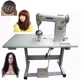 Machines Pruik Naaimachine Haar Produceren Schoenen Apparatuur industrie Naaimachine Highend Rechtop Feed Hoge Kolom Machine Gratis Verzending