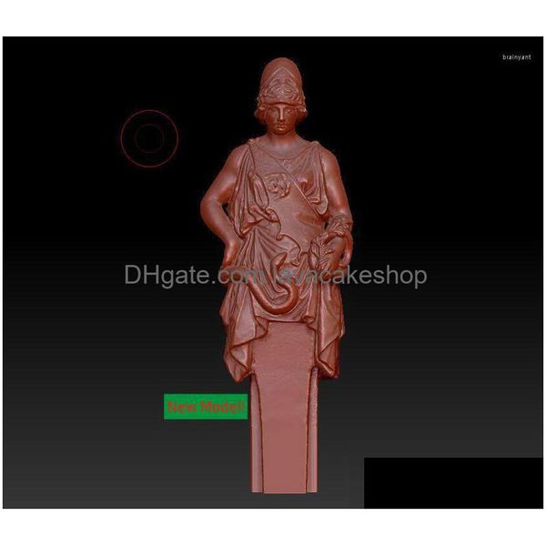 Modelo de mecanizado para Cnc 3D Hine en formato de archivo Stl Athena Drop Delivery Office School Business Industrial Dhni0