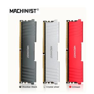 MACHINIST DDR4 RAM ECC 16GB 213hz Escritorio 8GB 2666mhz Soporte de memoria Disipador de calor PC DIMM para todas las placas base X99 240314