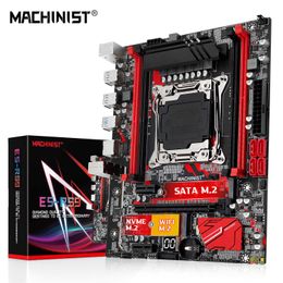 Machinist E5 RS9 Moederbordondersteuning Xeon E5 V3 V4 LGA 2011-3 CPU-processor DDR4 RAM Four Channel en SATA/ PCI-E M.2 Slot