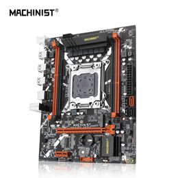 MACHINIST X79 carte mère LGA 2011 prend en charge le processeur Intel Xeon E5 V1/V2 DDR3 RAM mémoire M-ATX NVME/SATA M.2 USB2.0 Z9-D7