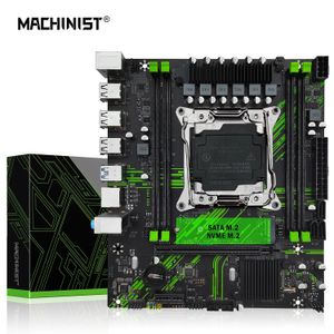 Machinist X99 PR9 Motherboard LGA 2011-3 Ondersteuning Xeon E5 2667 2666 V3 V4 Series CPU-processor DDR4 ECC RAM NVME M.2 SATA 3.0 240410