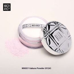 Mack Andy Mineral Matte make-uppoeder 3-kleuren basisolieolie afwerking poeder losse instelling poeder 9af