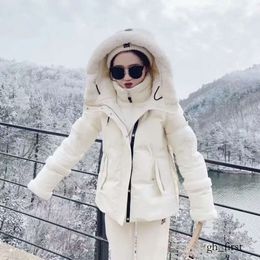Chaqueta acolchada Mackages, chaqueta de esquí de diseñador a la moda para mujer, Panel Cyrah grueso, cálido y frío, empalmado y grueso 4412