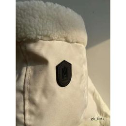 Mackages Puffer Jacket Chaqueta de esquí de diseñador a la moda para mujer Panel Cyrah engrosado cálido y frío empalmado y engrosado 2477