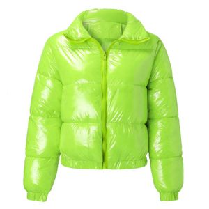 Mackages Женская дизайнерская куртка Женская новая блестящая куртка-пуховик 115