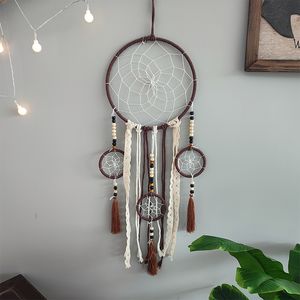 Macrame dromenvangers voor volwassen slaapkamer handgemaakte dromenvanger Boho muur hangende ornament ambachtelijke cadeau kunst aan de muur 1221718