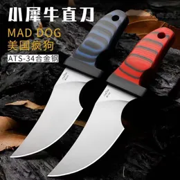 Mad Dog Knife Atak II ATS-34 Blade Black G10 Handgrepen Pocket Knives Rescue Utility EDC Tools