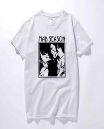 Mad Saison au-dessus de T-shirt Music Grunge Rock Alice in Chains Huring Trees Nouveau Summer Men Vêtements Coton Men Tshirt Euro Taille G122924563