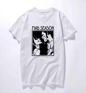 Mad Season au-dessus de T-shirt Music Grunge Rock Alice in Chains Huring Trees Nouveaux hommes d'été Vêtements Coton Men Tshirt Euro Taille G123166639