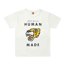 Made Human Felce Tiger Head Casual T-shirt