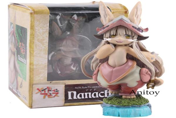 Made in abyss nanachi figure pvc japonais mignon anime figure modem modèle jouet 15cm t19110712912572857113