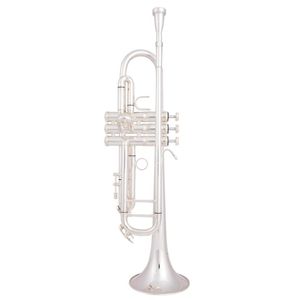 Petite trompette plaquée argent 8335, Instrument plat en laiton, fabriqué au japon, trompette Bb