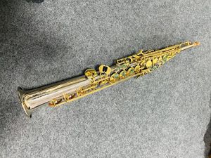 Fabriqué au Japon Saxophone Soprano WO37 Tout-en-un Nickel Argent Or Clé avec étui Sax Soprano Embouchure Ligature Anches Manche Instrument de Musique