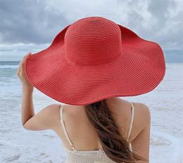 MAERSHEI lettre tissée à la main chapeaux de soleil pour les femmes ruban noir à lacets grand bord chapeau de paille en plein air plage été casquettes Chapeu Fem 23220706