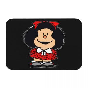 Mafalda Miguelito Comic Badkamer Non-slip tapijt Quino Slaapkamer Mat Toegangsdeur Doormand Home Decor Tapijt