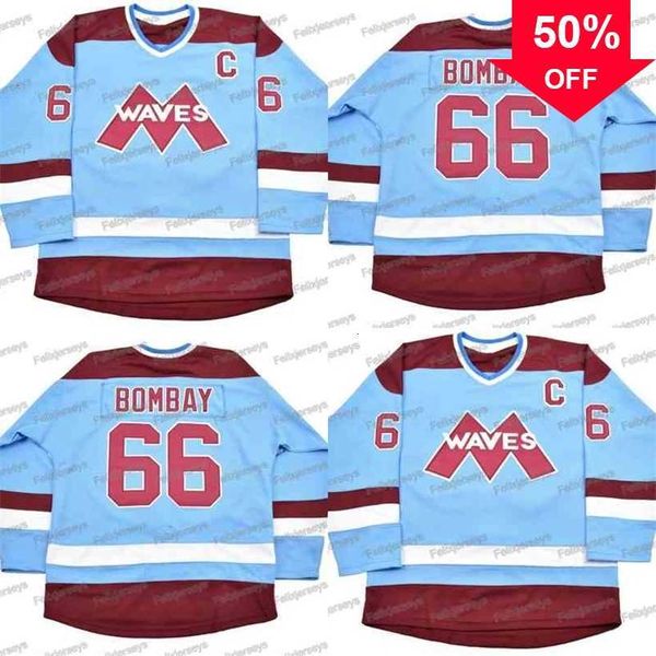 Mag Thr 66 Mighty Ducks Gordon Bombay Film Maillot De Hockey 100% Broderie Hommes Femmes Maillots De Hockey Jeunesse Pas Cher Livraison Rapide