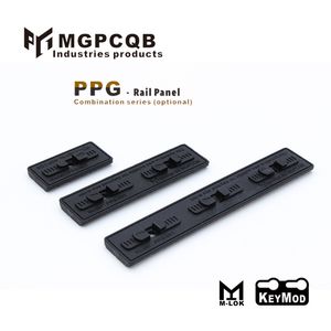 Accesorios para modelos de juguetes Magap, tira protectora de madera con patrón de pitón PPG compatible con sistemas KEYMOD y MLOK