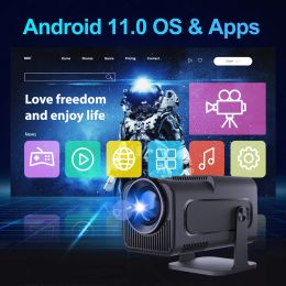 Magcubic 4K Native 1080p Android 11 Projecteur 390ansi HY320 Dual WiFi6 BT5.0 Cinema Outdoor Portable Projetor Upgrated HY300