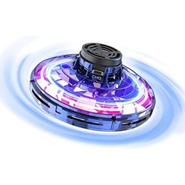 Magische ballen Fidget Vliegende spinner Magische ballen Speelgoed met verlichting Handbediende mini-drones voor kinderen Ufo Binnen Buiten Spel Leuke dingen C Dh3Ys