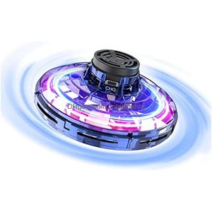 Boules Magiques Fidget Flying Spinner Jouets Avec Lumières Mini Drones Actionnés À La Main Pour Enfants Ufo Intérieur Jeu Extérieur Des Choses Amusantes Cool Stuff Dhwny