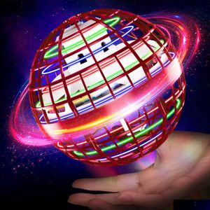Boules magiques Flying Orb Ball 2022, jouet amélioré, Boomerang rotatif à 360 °, lumière LED, Spinner avec astuces sans fin, jouets pour 6 7 8 9 10 Dhpox