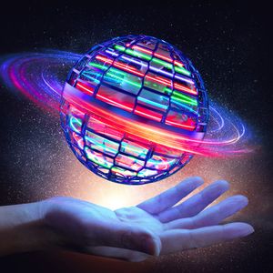 Magic Balls Flying Orb Ball Toy Hand Controlled Fly Boomerang Spinner Rgb Light Toys 360ﾰRotating Hover For Kids Adts Indoor Outdoor Ama7E