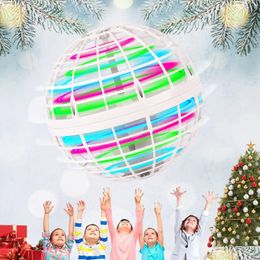 Magic Balls Flying Orb Ball Toy2022 Space Pro Cool Hover Toy avec lumières RVB tournant à 360 ° Cadeaux pour enfants Adts Outdoor Indo Dhuc8