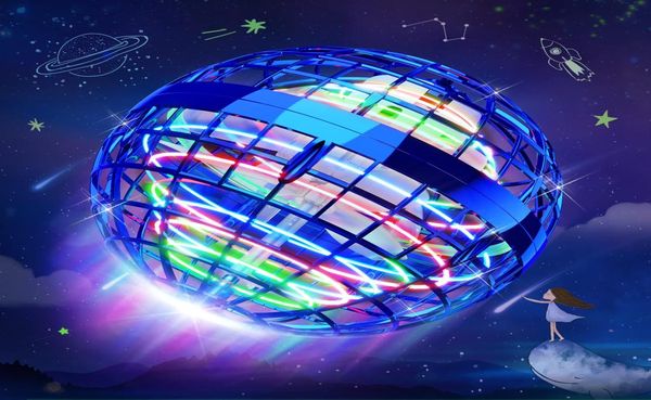 Boules magiques jouets volants boule Orb améliorée pour enfant Adts Neba avec lumières LED RVB Cool 360 ° Spinner en plein essor intérieur extérieur Boomerang7536224