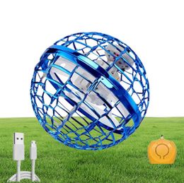 Magic Balls Magic Flying Ball Toys Hover Orb Controller Mini Drone Boomerang Spinner 360 Roterende spinnen UFO Safe For Kids ADT's 3461416