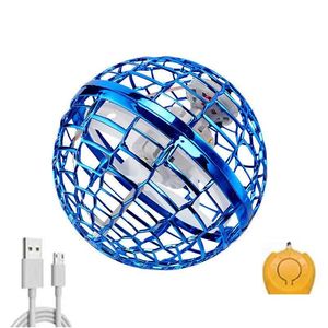 Magic Balls Magic Flying Ball Toys Hover Orb Controller Mini Drone Boomerang Spinner 360 Rotating Spinning Ufo Seguro para niños Adts Dr Dh3Ov