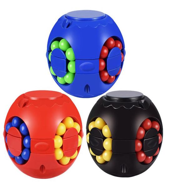 Magic Bean Cube Toy Puzzle Ball Kids Intelligence Toys Toys Spinner Table Spinning Top Stress Relief Toys Anxiété Reliever1440399