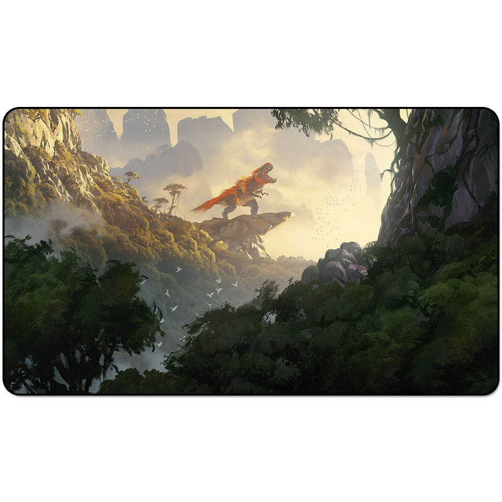 Magic Board Game Playmat: ROOTBOUND CRAG Dimensioni 60 * 35cm Tappetino per mouse Tappetino per mouse Gioca a Matwitch fantasy occult dark female wizard2Trial o