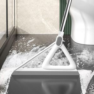 Magic Broom Window Squeegee Water verwijdering Wisser Rubberen Sweeper Triangle Dust Hair Badkamer Wisser Broom