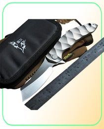 Magic chaves grand rasoir tactique flipper balle portant un couteau pliant d2 lame titane camping chasse de survie couteaux extérieur EDC7928654
