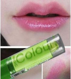 Color mágico Cambio de temperatura color lápiz labial humedad protección antienvejecimiento bálsamo labial 1709537